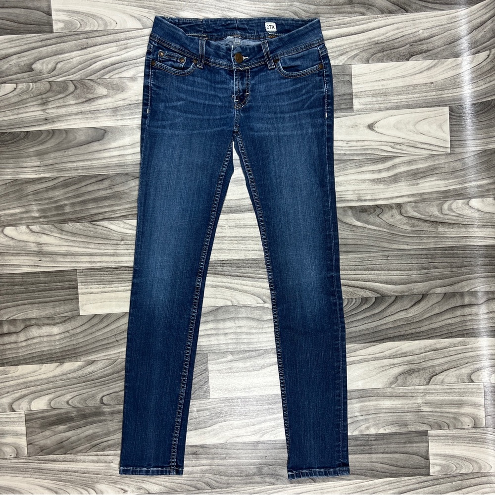 SOLD    BKE Stella Skinny Jeans, 27 x 31 1/2”,  27R